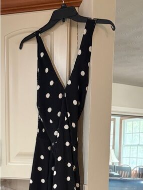 chinese dress ladies DONNA KARAN NY. DKNY Black Acetate Maxi Dress